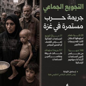 التجويع الجماعي... جريمة حرب مستمرة في غزة