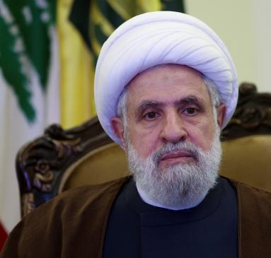 الأمين العام لحزب الله اللبناني الشيخ نعيم قاسم