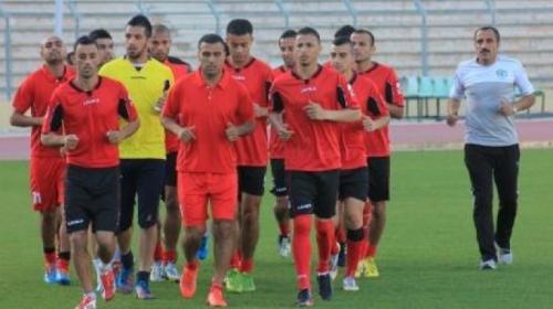 من تدريبات المنتخب الوطني سابقا