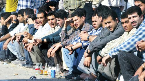 عمال بطالة