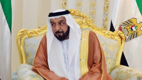 حاكم الإمارات الشيخ خليفة بن زايد أل نهيان