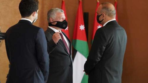 العاهل الاردني ورئيس الوزراء