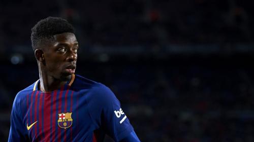 عثمان ديمبلي نجم برشلونة