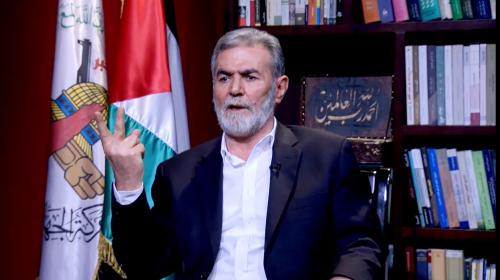 الامين العام لحركة الجـهاد الاسلامي زياد النخالة