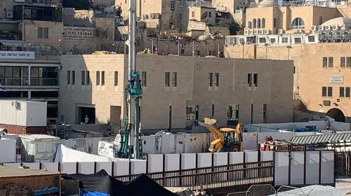 ساحة البراق حفريات في الاقصى