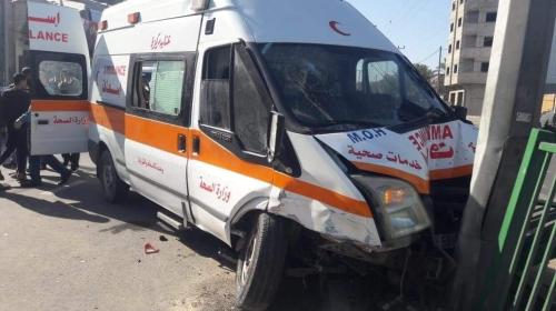 صورة من حادث أمس