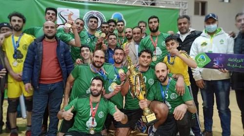 الصداقة يتوج بكأس "سوبر" الطائرة بعد الفوز على خدمات جباليا