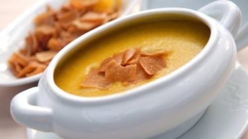 شوربة العدس بالقرع