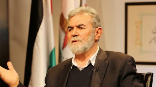 القائد زياد النخالة الأمين العام لحركة الجهاد الإسلامي