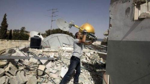 هدم منزل في القدس