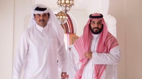بن سلمان وتميم بن حمد