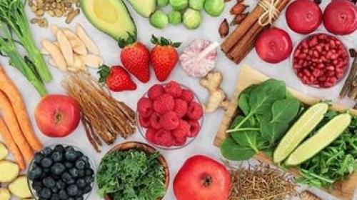 اطعمة صحة الرئتين.