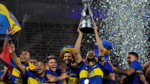 بوكا جونيورز يتوج بكأس مارادونا