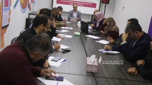 لجنة دعم الصحفيين حول الأسرى الصحفيين (12).JPG