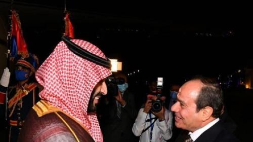 الرئاسة المصرية تعلن تفاصيل لقاء السيسي ومحمد بن سلمان