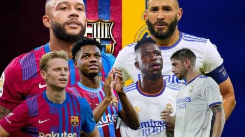 شاهد هدف مباراة برشلونة وريال مدريد اليوم.. ملخص مباراة برشلونة وريال مدريد