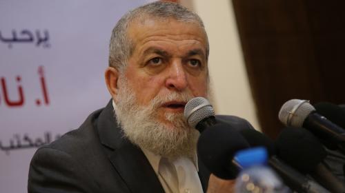 عضو المكتب السياسي لحركة الجهاد الإسلامي الشيخ نافذ عزام.jpg