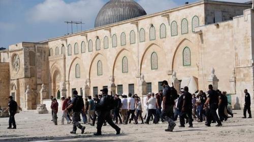 اقتحام المسجد الأقصى في خراب الهيكل 2022