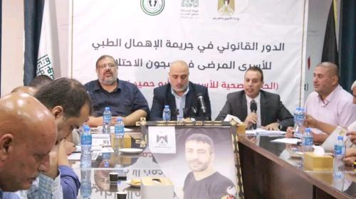 مطالبات بالإفراج الفوري عن الأسير المريض أبو حميد وتمكين الأسرى من حقهم في الصحة
