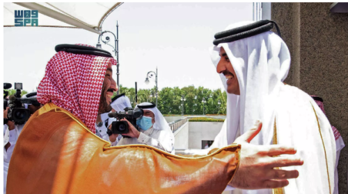 محمد بن سلمان في قطر.PNG