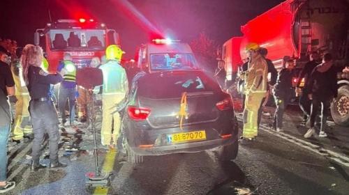 وفاة شاب متأثراً بجروحه في حادث طرق ببلدة بيت دجن بالداخل المحتل