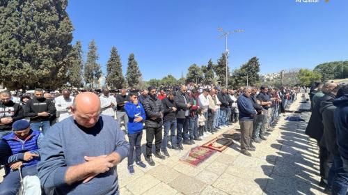 صلاة الجمعة في المسجد الأقصى
