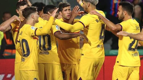 برشلونة يخطو بثبات نحو اللقب بفوز كبير على "إلتشي"