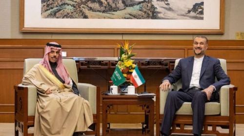 وزيرا الخارجية السعودي والإيراني.jpg