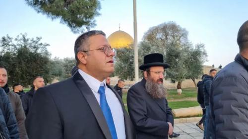اقتحام بن غفير في المسجد الأقصى