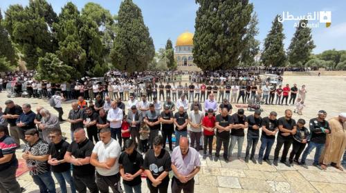 صلاة الجمعة في الأقصى