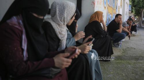 طلبة توجيهي في فلسطين