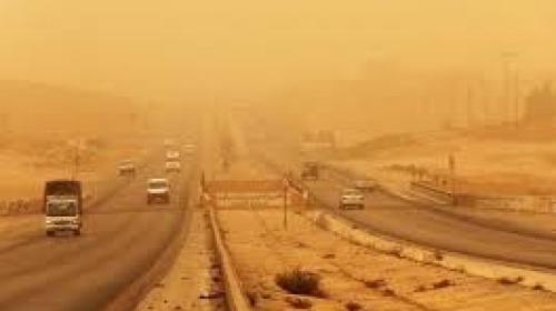 عاصفة ترابية في مصر