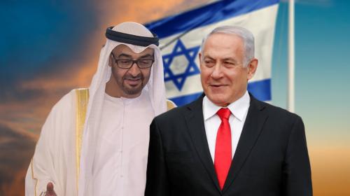 بنيامين نتنياهو ومحمد بن زايد