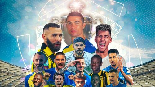 لاعبو في الدوري السعودي لكرة القدم