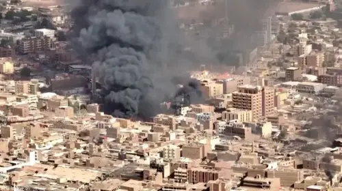 المعارك في السودان