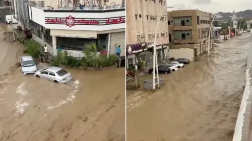 امطار في مكة