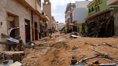 إعصار دانيال في درنة