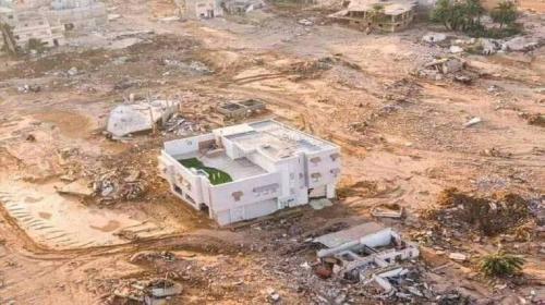 منزل في درنة