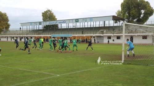 مباراة في الدوري الممتاز في قطاع غزة- ارشيف