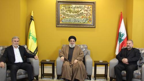 السيد نصر الله النخالةو العاروري