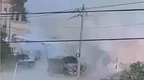 تفجير دبابة "اسرائيلية"