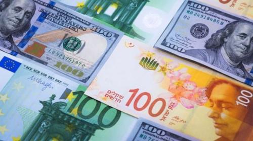 سعر الدولار مقابل الشيكل اليوم