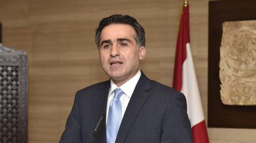 وزير الاشغال اللبناني