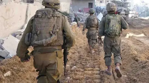 جنود من جيش الاحتلال خلال معارك غزة