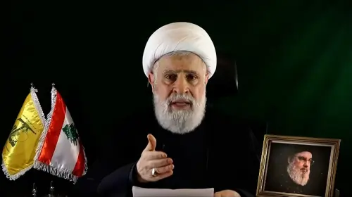 الشيخ نعيم قاسم الأمين العام لحزب الله اللبناني