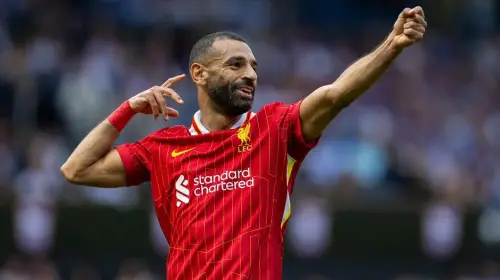 محمد صلاح نجم ليفربول الانجليزي