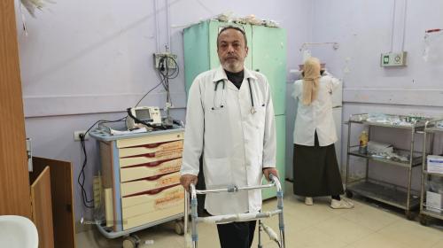 الدكتور المُصاب خالد السعيدني