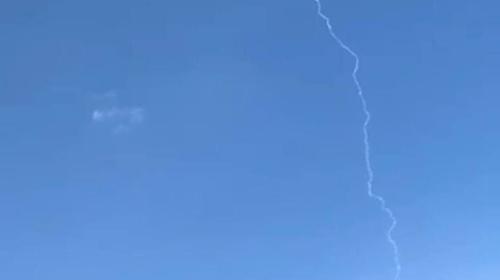 إطلاق صاروخ اعتراضي قرب الجولان المحتل