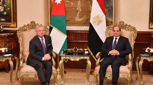 عبد الفتاح السيسي وعبد الله الثاني