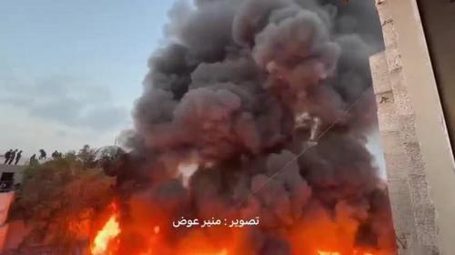 حريق النصر